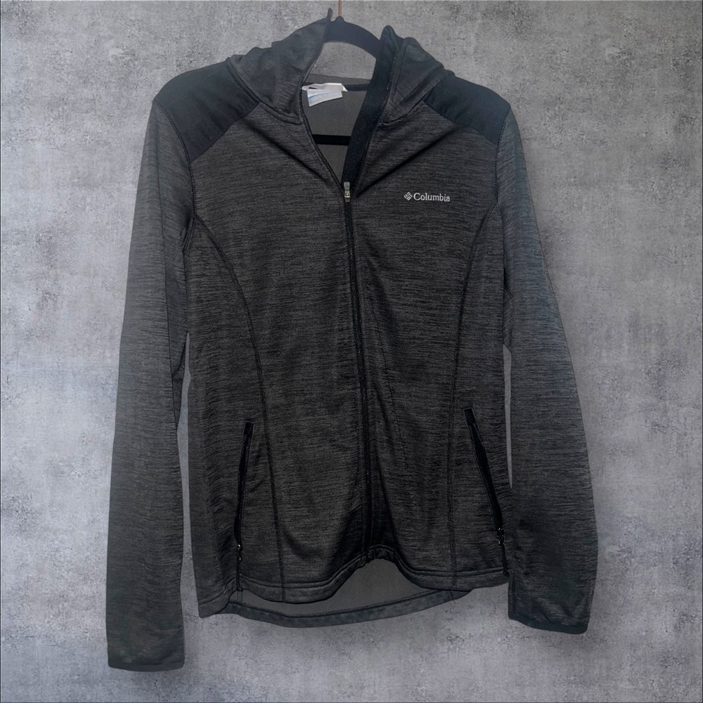 Columbia Charcoal Zip-Up‎ Jacket